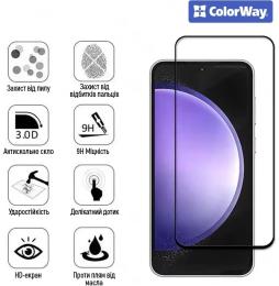 Захисне скло ColorWay 9H FC glue для Xiaomi 17T Black (CW-GSFGX17T-BK)