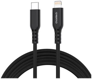 Дата-кабель Choetech USB 3.1Type-C M  -  LightningM, 1.8м Black (XCL-1021-BK)