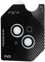 Захисне скло для камери Fibra Protective Lens для Apple iPhone 15/15 Plus Blue (009971-02)