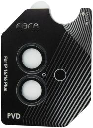 Захисне скло для камери Fibra Protective Lens для Apple iPhone 16/16 Plus Black (009969-01)