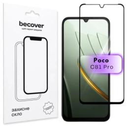 Захисне скло BeCover для Xiaomi Poco C81 Pro Black (716115)