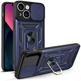 Чохол-накладка Ummi Camshield Serge Ring для Apple iPhone 15 (6.1) Navy (00000085076_6)