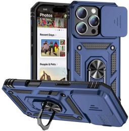 Чохол-накладка Ummi Camshield Serge Ring для Apple iPhone 16 Pro (6.3) Navy (00000085080_6)
