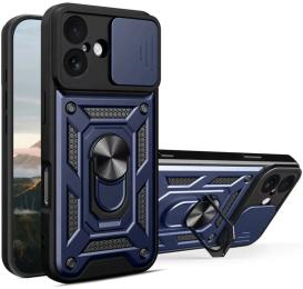 Чохол-накладка Ummi Camshield Serge Ring для Apple iPhone 17 (6.3) Navy (00000087090_6)