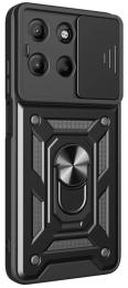 Чохол-накладка Ummi Camshield Serge Ring для Motorola Moto G15 4G/G17/G17 Power Black (00000085505_4)