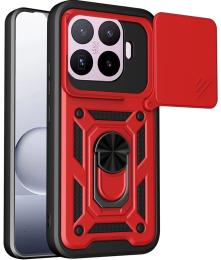 Чохол-накладка Ummi Camshield Serge Ring для Xiaomi 17T Pro Red (00000087292_4)
