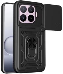 Чохол-накладка Ummi Camshield Serge Ring для Xiaomi 17T Pro Black (00000087292_7)