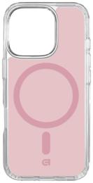 Чохол-накладка ArmorStandart Clear Hybrid MagCase для Apple iPhone 16 Pro Pink (ARM91732)