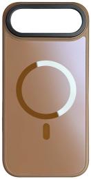 Чохол-накладка Fibra ArcLine Case with MagSafe для Apple iPhone Air Brown (010087-03)