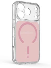 Чохол-накладка ArmorStandart Clear Hybrid MagCase для Apple iPhone 18 Pro/17 Pro Pink (ARM91747)