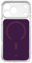 Чохол-накладка ArmorStandart Clear Hybrid MagCase для Apple iPhone 18 Pro Max/17 Pro Max Dark Cherry (ARM91791)