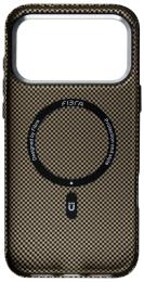 Чохол-накладка Fibra Carbonite Design with MagSafe для Apple iPhone 17 Pro Design 15 (000061-15)