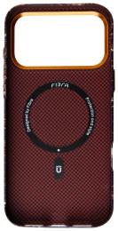 Чохол-накладка Fibra Carbonite Design with MagSafe для Apple iPhone 17 Pro Picture Design 18 (000061-18)