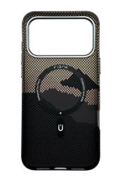 Чохол-накладка Fibra Carbonite Design with MagSafe для Apple iPhone 17 Pro Max Design 3 (000058-05)