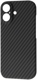 Чохол-накладка Fibra Carbonite case with MagSafe для Apple iPhone 17 Black (009520-01)