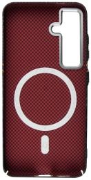Чохол-накладка Fibra Carbonite Design with MagSafe для Samsung Galaxy S24 Picture Design 6 (000060-04)