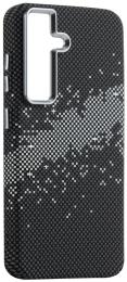 Чохол-накладка Fibra Carbonite Design with MagSafe для Samsung Galaxy S25 Picture Design 1 (000057-01)