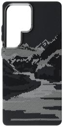Чохол-накладка Fibra Carbonite Design with MagSafe для Samsung Galaxy S25 Ultra Picture Design 10 (000056-02)