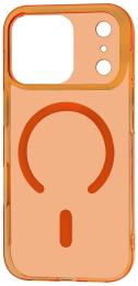Чохол-накладка Fibra Clear Сase with MagSafe Close Camera для Apple iPhone 17 Pro Max Orange (009613-03)