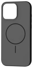 Чохол-накладка Fibra Double Side Case with MagSafe для Apple iPhone 16 Pro Max Black (009730-04)