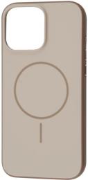 Чохол-накладка Fibra Double Side Case with MagSafe для Apple iPhone 16 Pro Pink Sand (009731-04)