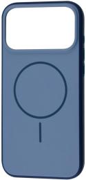 Чохол-накладка Fibra Double Side Case with MagSafe для Apple iPhone 17 Blue (009729-01)