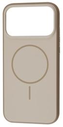 Чохол-накладка Fibra Double Side Case with MagSafe для Apple iPhone 17 Pink Sand (009729-05)