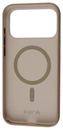 Чохол-накладка Fibra Double Side Case with MagSafe для Apple iPhone 17 Pro Max Ivory (009726-01)