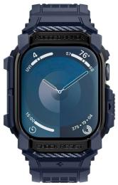 Ремінець для смарт-годинника Spigen Rugged Armor Pro для Apple Watch 10 46 mm Navy Blue (ACS08606)