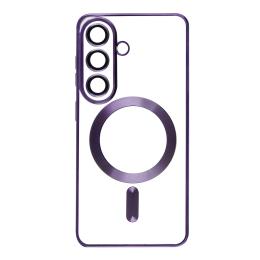 Чохол-накладка Fibra Chrome MagSafe case для Samsung Galaxy S26 Purple (010473-05)