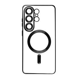 Чохол-накладка Fibra Chrome MagSafe case для Samsung Galaxy S26 Ultra Black (009798-01)