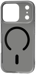 Чохол-накладка Apple iPhone 17 Pro Fibra Clear Сase with MagSafe Black (009614-01)