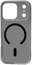 Чохол-накладка Fibra Clear Сase with MagSafe Close Camera для Apple iPhone 17 Pro Max Black (009613-01)