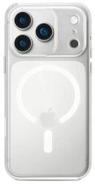 Чохол-накладка Fibra Clear Сase with MagSafe Close Camera для Apple iPhone 17 Pro Max Clear (009613-02)