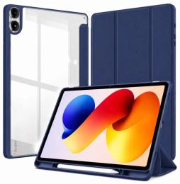 Чохол-книжка для планшета BeCover Soft Edge TPU для Xiaomi Redmi Pad 2 Pro 12.1 Deep Blue з кріпленням для стилусу (716137)