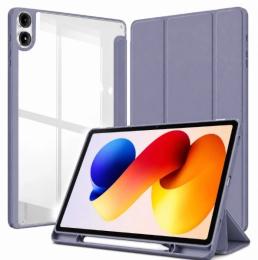 Чохол-книжка для планшета BeCover Soft Edge TPU для Xiaomi Redmi Pad 2 Pro 12.1 Purple з кріпленням для стилусу (716143)