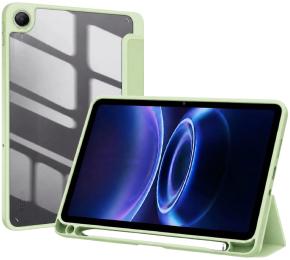 Чохол-книжка для планшета BeCover Soft Edge TPU для Xiaomi Redmi Pad 2 SE 9.7 (2026) Green з кріпленням для стилусу (716125)