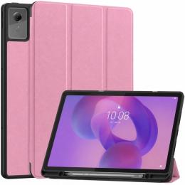 Чохол-книжка для планшета BeCover Flexible TPU Matte для Lenovo Idea Tab Plus 12.1 Pink з кріпленням для стилусу (716148)