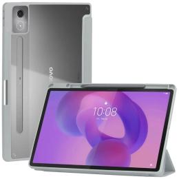 Чохол-книжка для планшета BeCover Soft Edge TPU для Lenovo Idea Tab Pro 12.7 Gray з кріпленням для стилусу (715556)