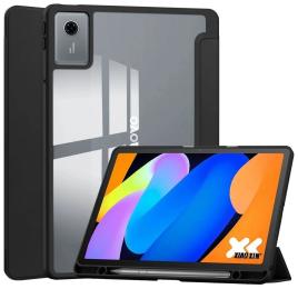 Чохол-книжка для планшета BeCover Soft Edge TPU для Lenovo Idea Tab/K11 (2nd Gen) TB336/Xiaoxin Pad (2025) 11 Black з кріпленням для стилусу (714714)