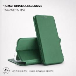 Чохол-книжка BeCover Exclusive для Xiaomi Poco X8 Pro Max Dark Green (716169)