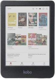 Електронна книга Kobo Clara Colour Black (N367-KU-BK-K-CK) (Уцінений)