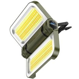 Ліхтар-лампа Hoco DL22 solar-powered (5000 mAh) Green