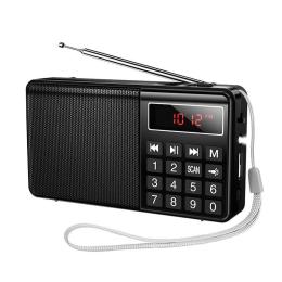 Радіоприймач Hoco HI50 Portable radio Black