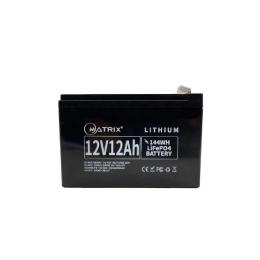 Акумулятор для ДБЖ Matrix LiFePo4 12.8V-12Ah 153, 6Wh (150 * 100 * 97мм)