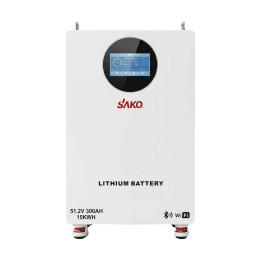 Акумулятор для ДБЖ Sako LiFePO4 300А * год 51.2В 15360Вт * год Li-Sun series SK-51.2V300Ah