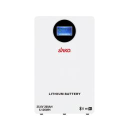 Акумулятор для ДБЖ Sako LiFePO4 200А * год 25.6В 5120Вт * год Li-Sun series SK-25.6V200Ah