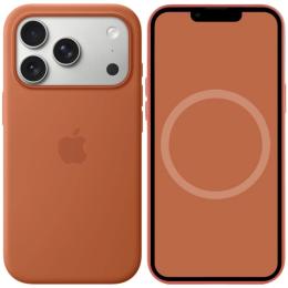 Чохол-накладка EpiK Silk (AAA) with Magnetic Fit and Animation для Apple iPhone 17 Pro Max (6.9) Terracotta