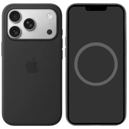 Чохол-накладка EpiK Silk (AAA) with Magnetic Fit and Animation для Apple iPhone 17 Pro Max (6.9) Black