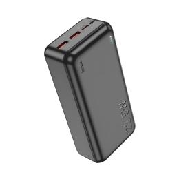 Зовнішній портативний акумулятор Hoco J101B Astute 30000mAh Black 22.5W (Уцінений)